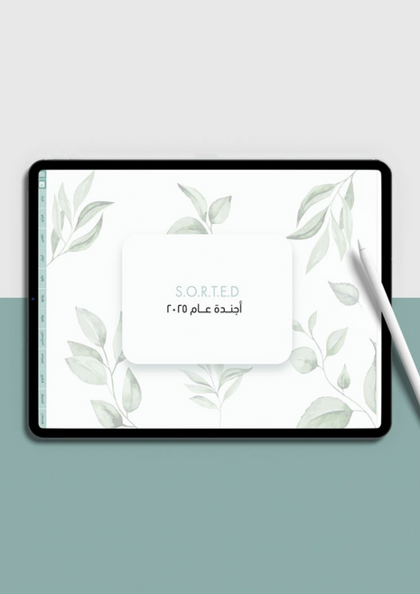 Sorted 2025 Digital Planner