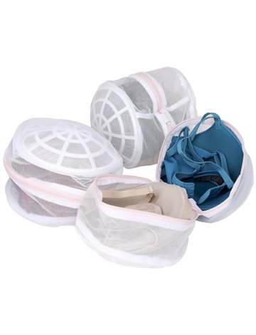 Premium Bra Wash Bags Laundry Bags for Bras Lingerie Delicates Regular Size (Set of 3)